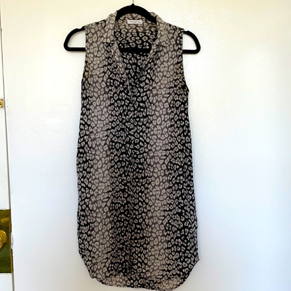 Equipment Slim Signature Silk Shirtdress